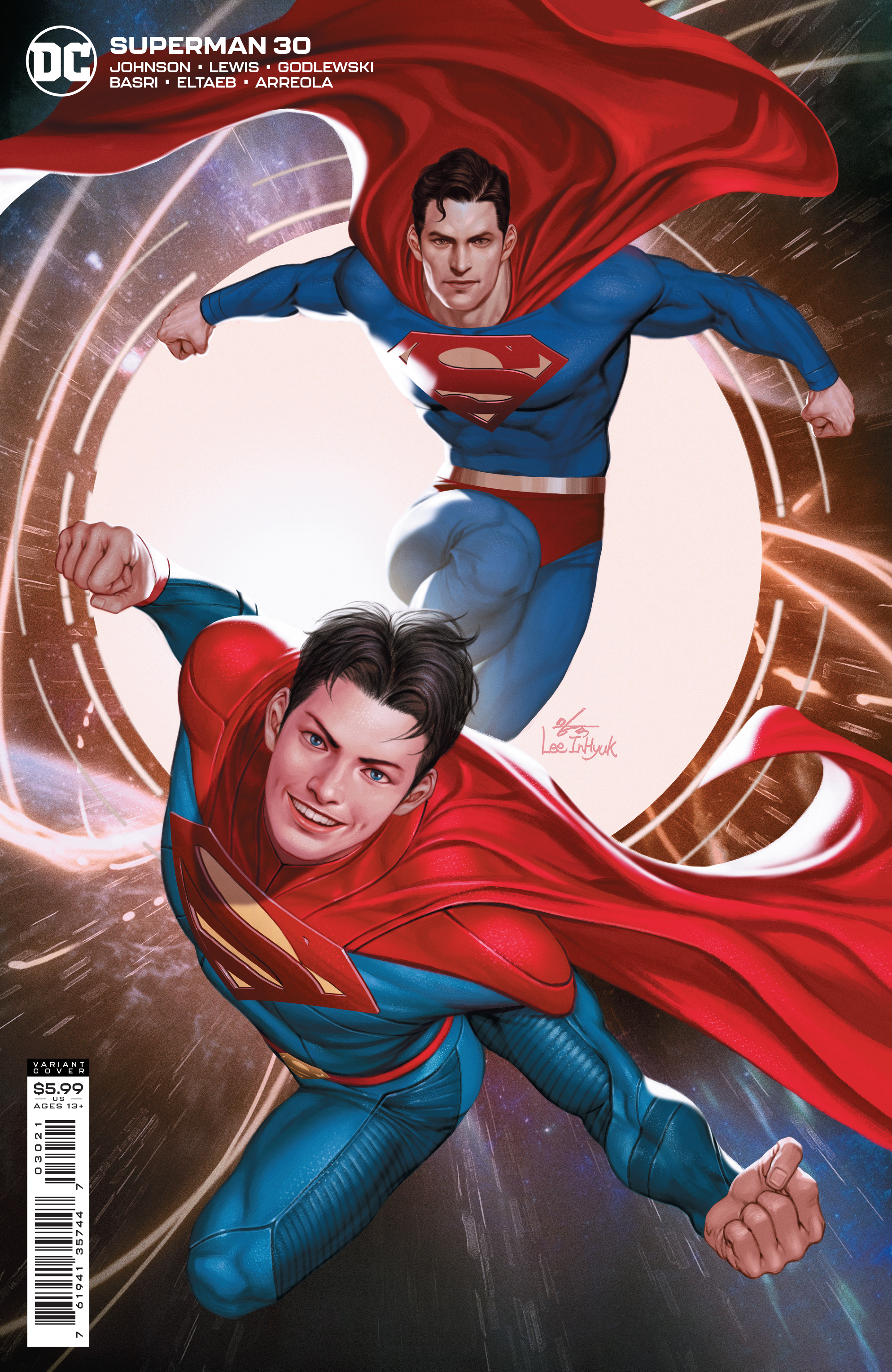 Superman #30 Cover B Inhyuk Lee Card Stock Variant (2018)