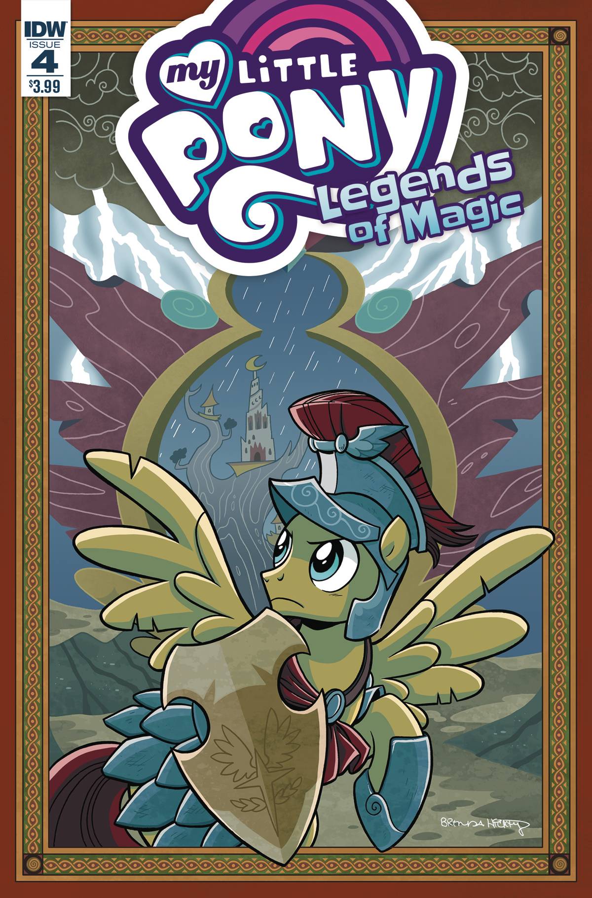 My Little Pony Legends of Magic #4 Cover A Hickey