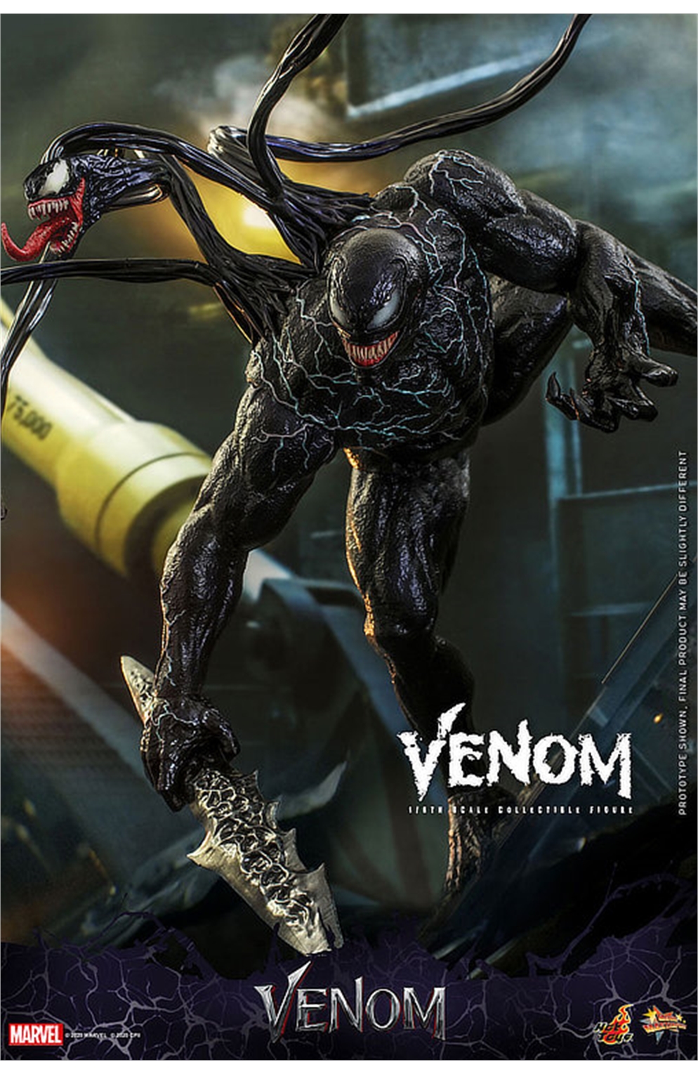 Hot Toys Venom Action Figure 1/6 Collectible Sideshow