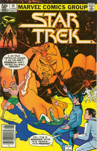 Star Trek #14 [Newsstand](1980)- Vg/Fn 5.0