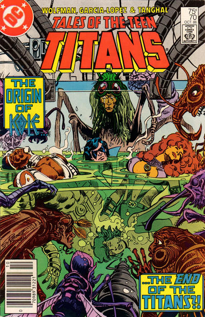 Tales of The Teen Titans #70 [Newsstand]-Very Fine