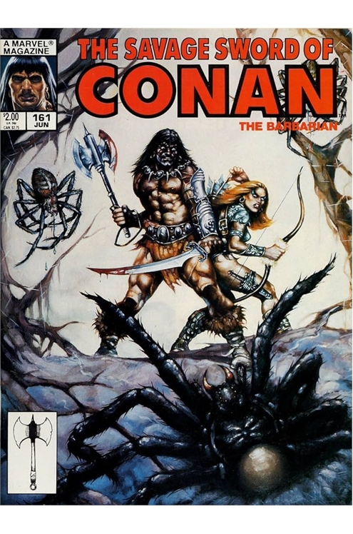 The Savage Sword of Conan #161-Very Fine