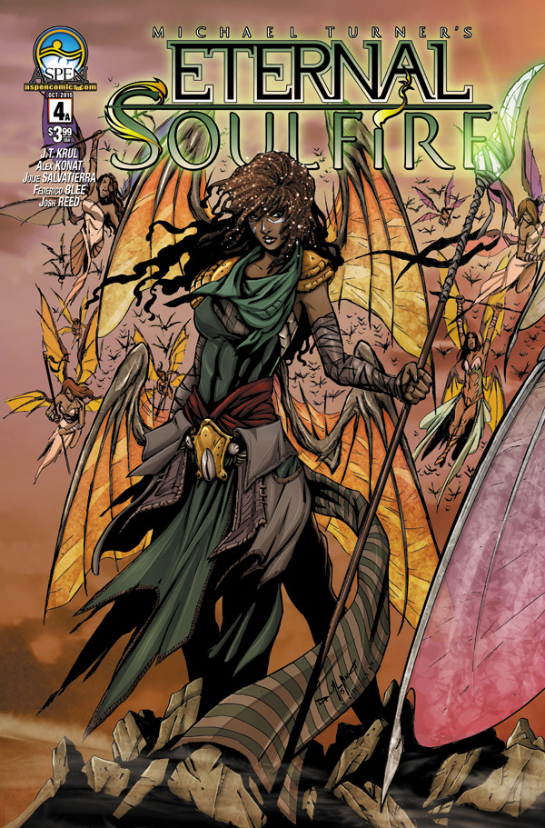 Eternal Soulfire #4 Direct Market Cover A