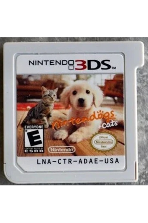 Nintendo 3Ds Nintendogs+ Cats Golden Retriever - Cartridge Only - Pre-Owned