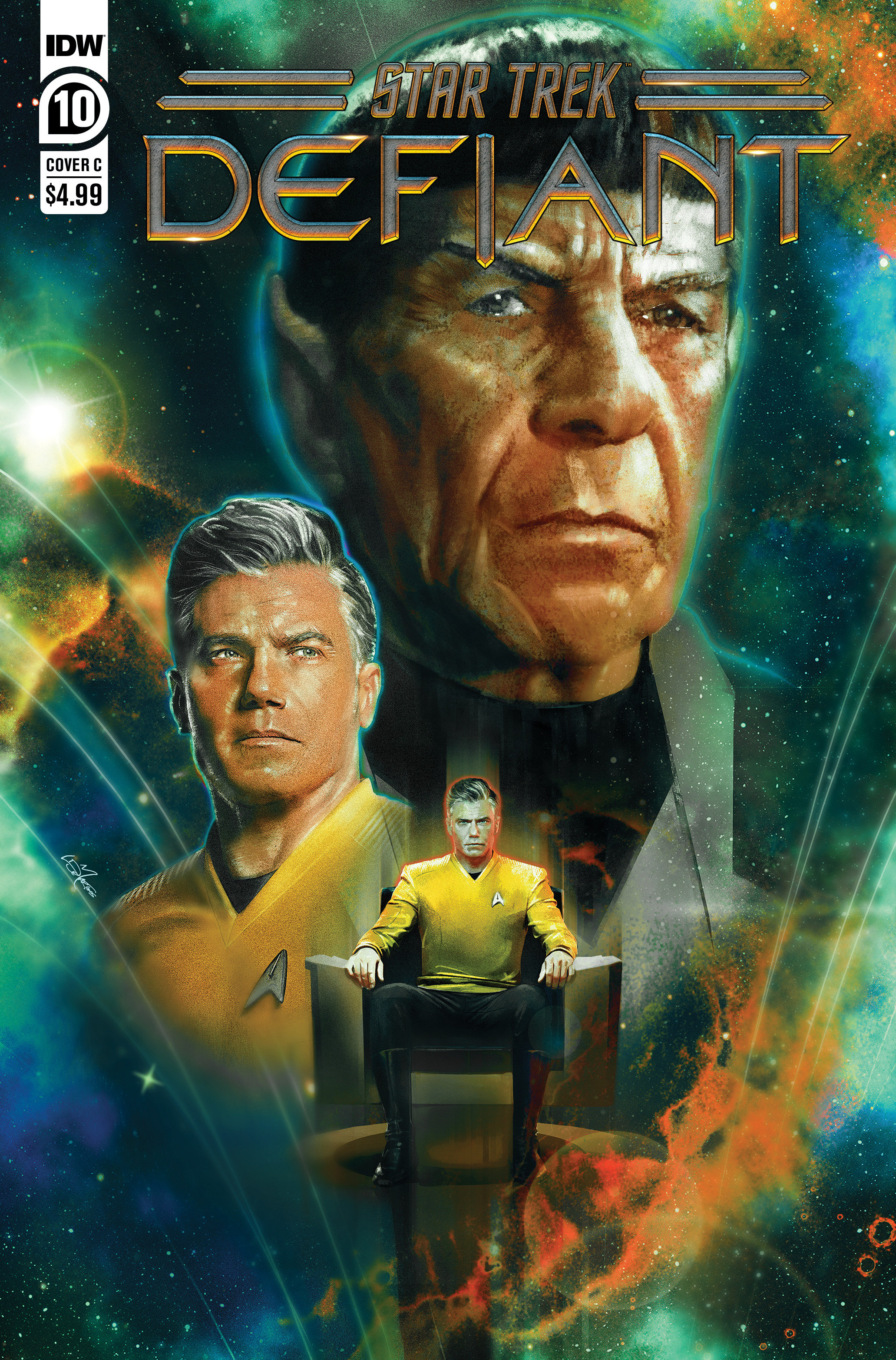 Star Trek: Defiant #10 Cover C De Martinis