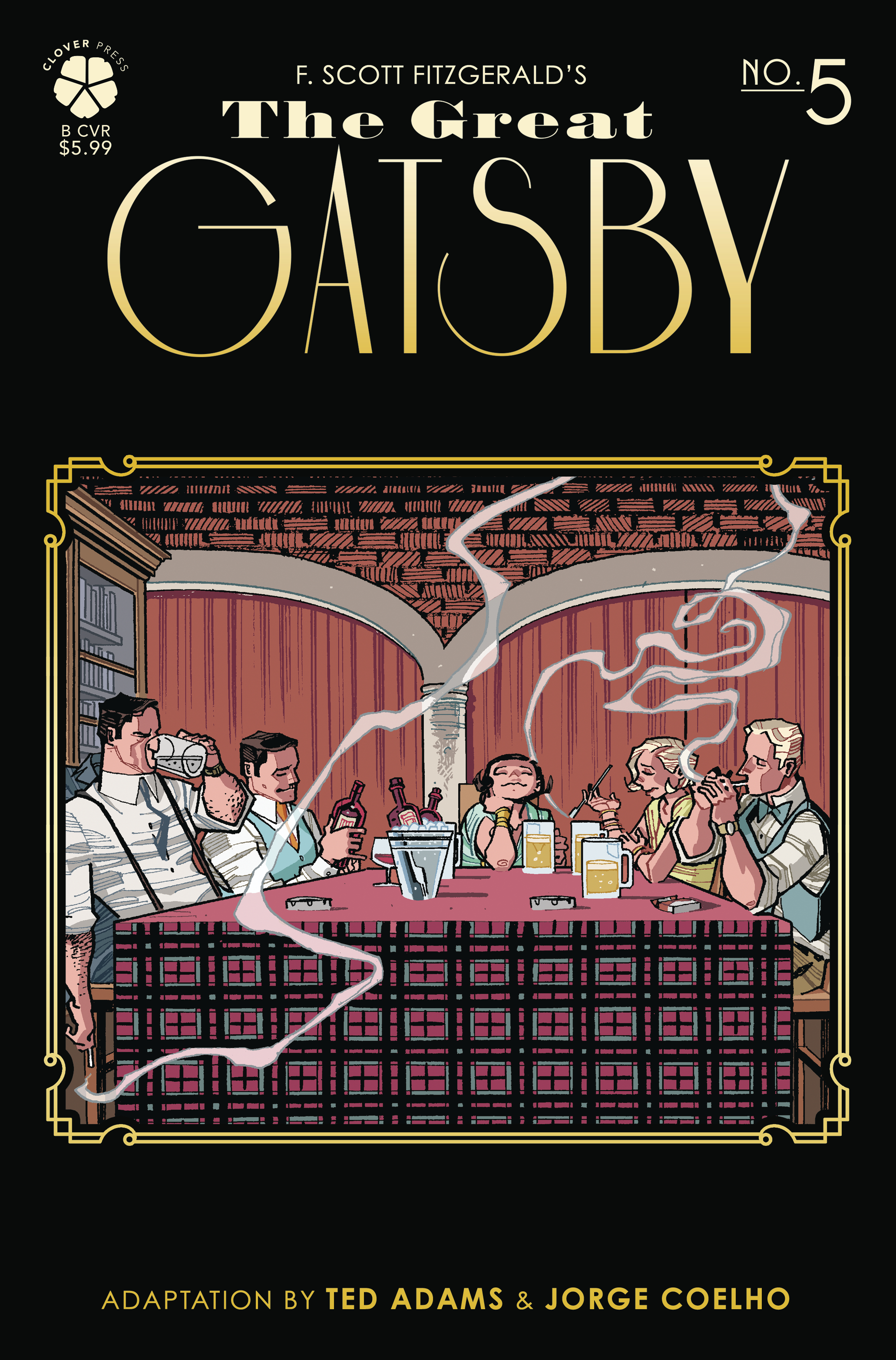Great Gatsby #5 Cover B Coelho Foil Stamped