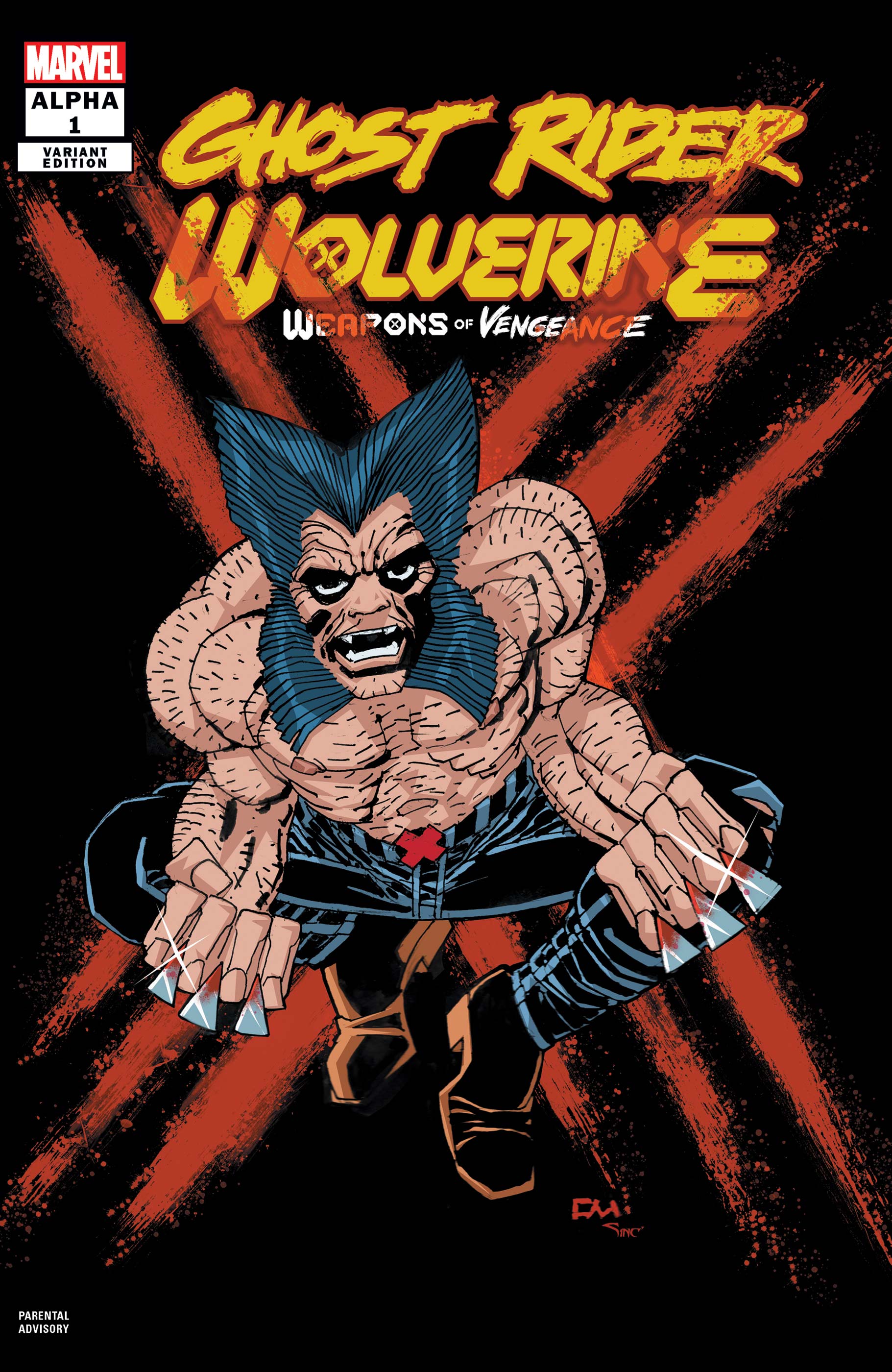 Wolverine Marvel Comics Poster by Mark Texeira