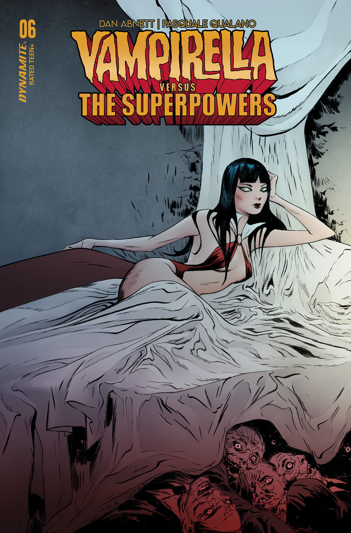 Vampirella Vs Superpowers #6 Cover A Lee