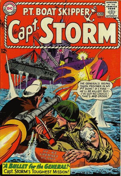 Capt. Storm #7-Fair (1.0 - 1.5)