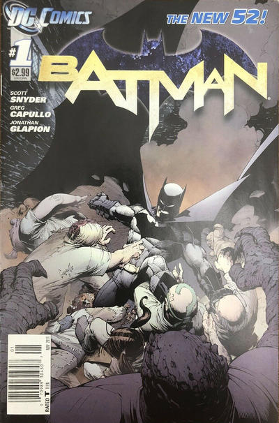 Batman #1 [Newsstand](2011)-Very Fine (7.5 – 9)