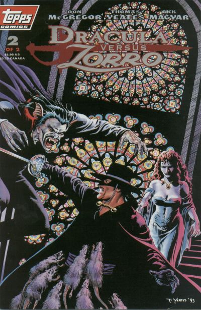 Dracula Versus Zorro #2-Near Mint (9.2 - 9.8)