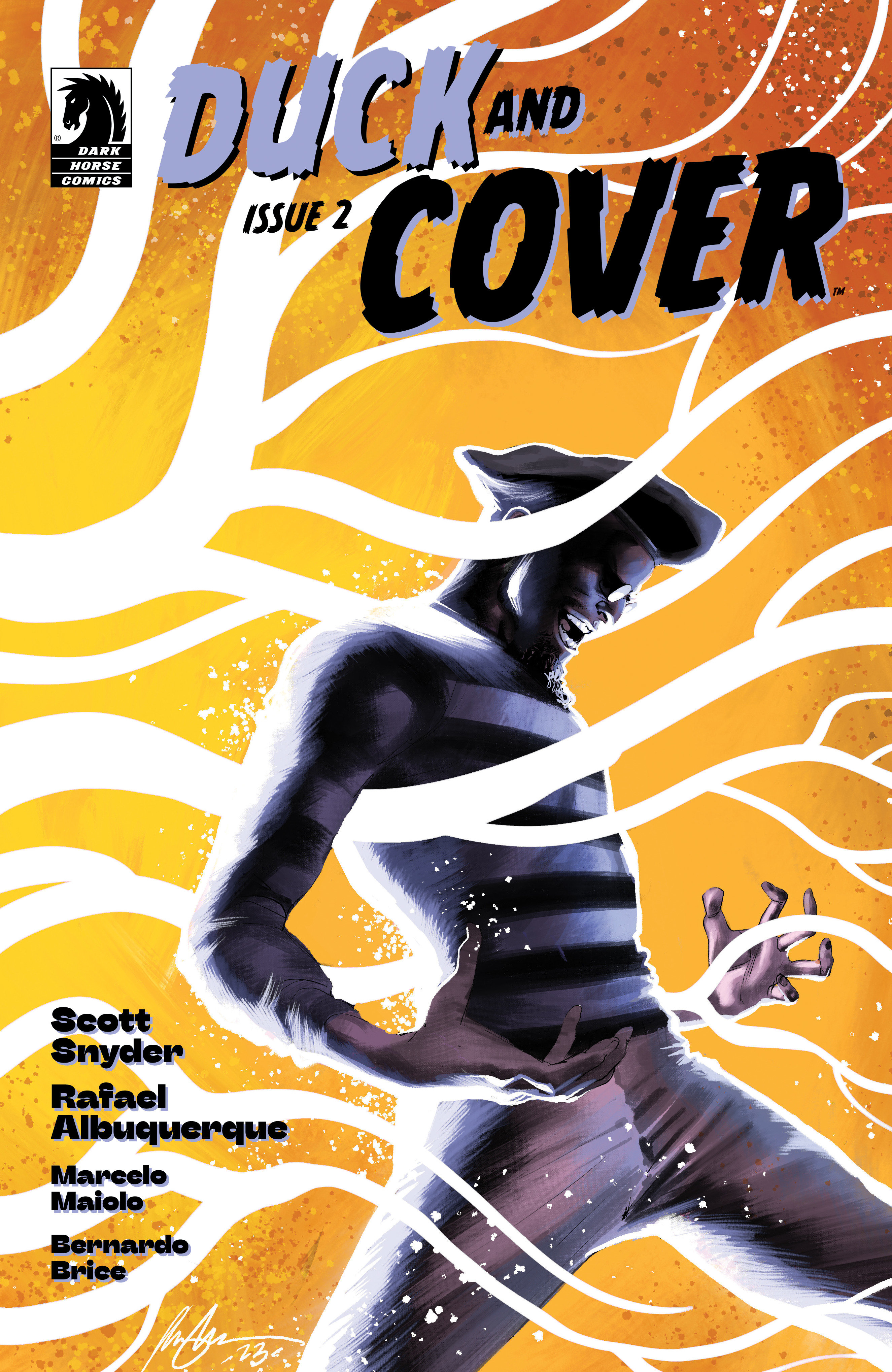 Duck and Cover #2 Cover A (Rafael Albuquerque)