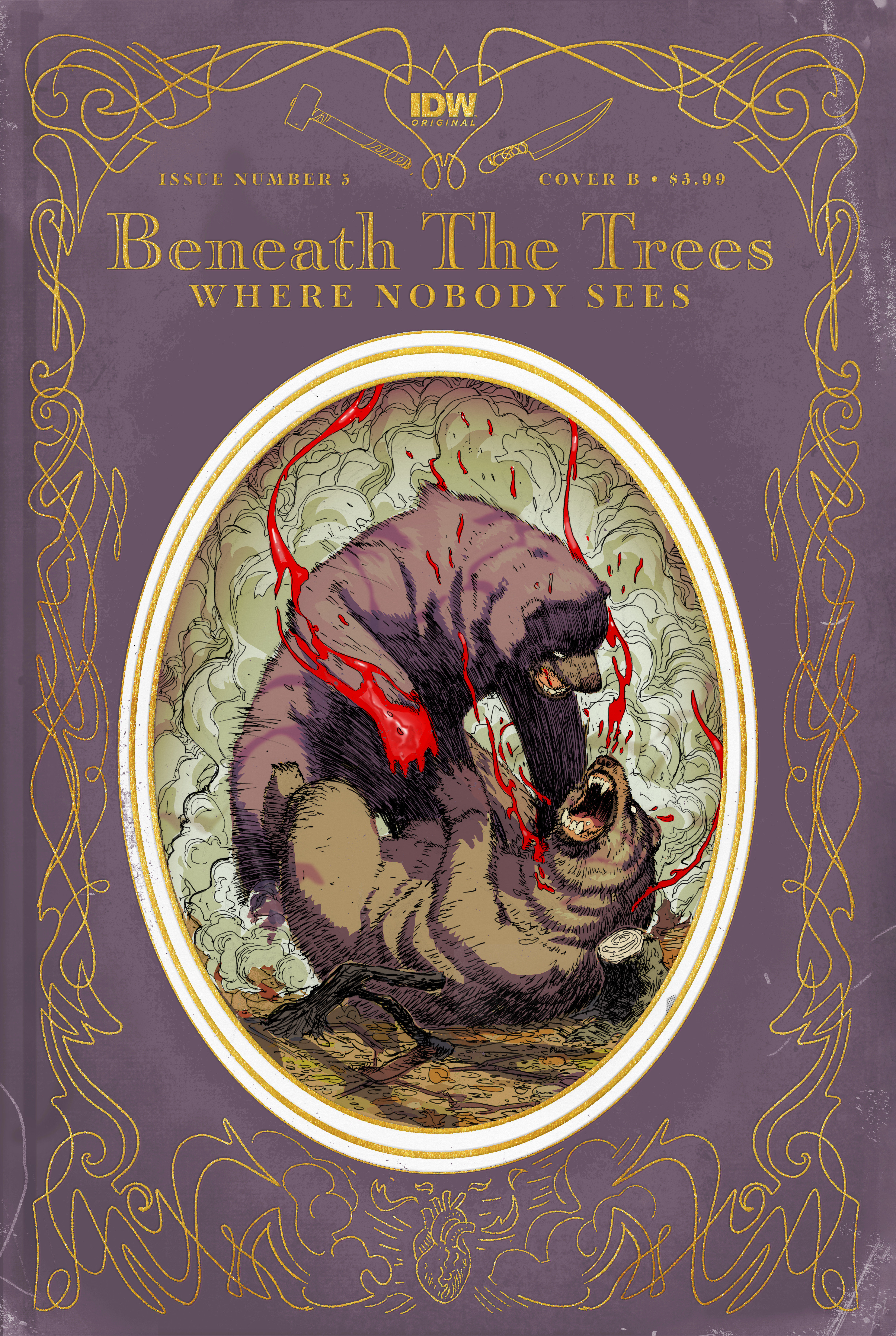 Beneath the Trees Where Nobody Sees #5 Cover B Rossmo Storybook Variant