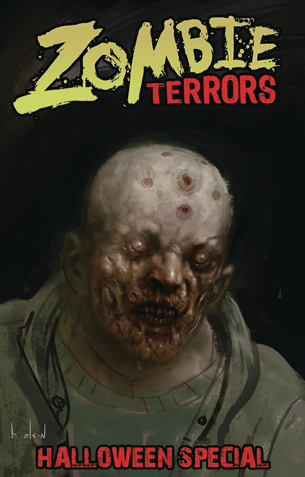 Zombie Terrors Halloween Special Cover B Olson (Mature)