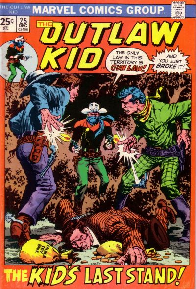 Outlaw Kid #25 - Vf- 7.5