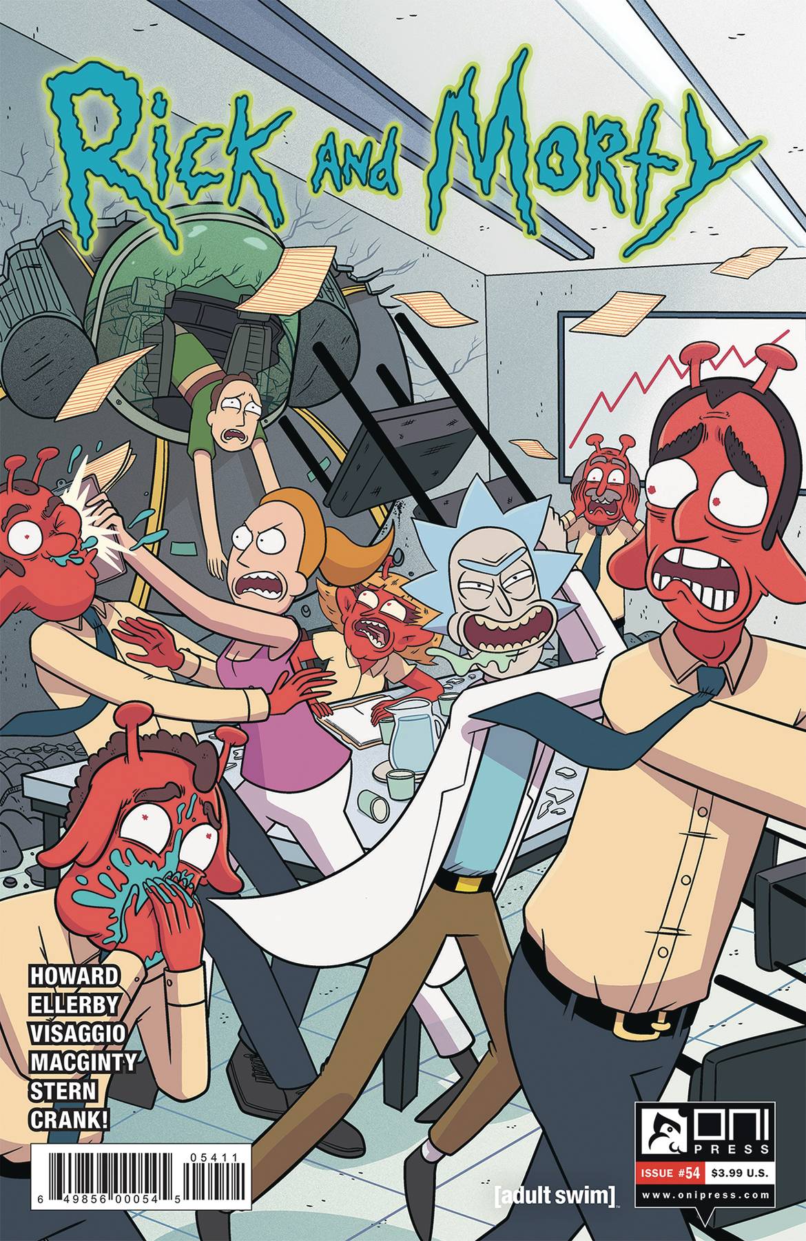 Rick and Morty #54 Cover A Ellerby (2015)