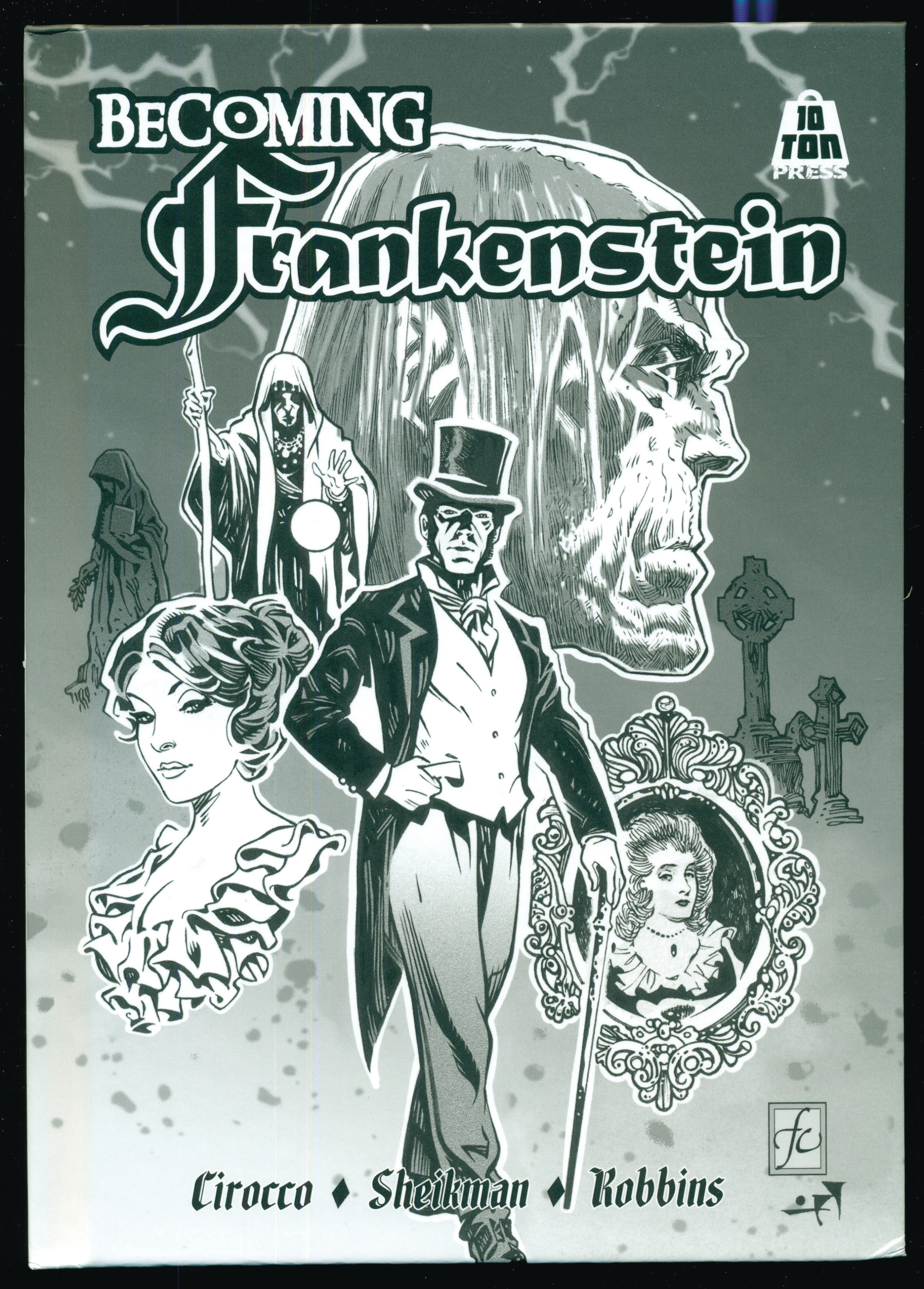 Becoming Frankenstein Graphic Novel Artisan Edition