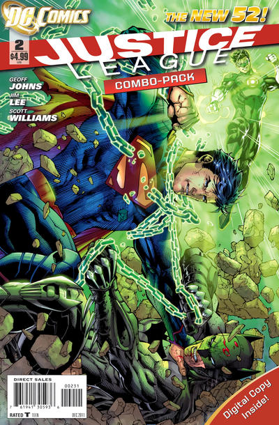 Justice League #2 Combo Pack (2011)