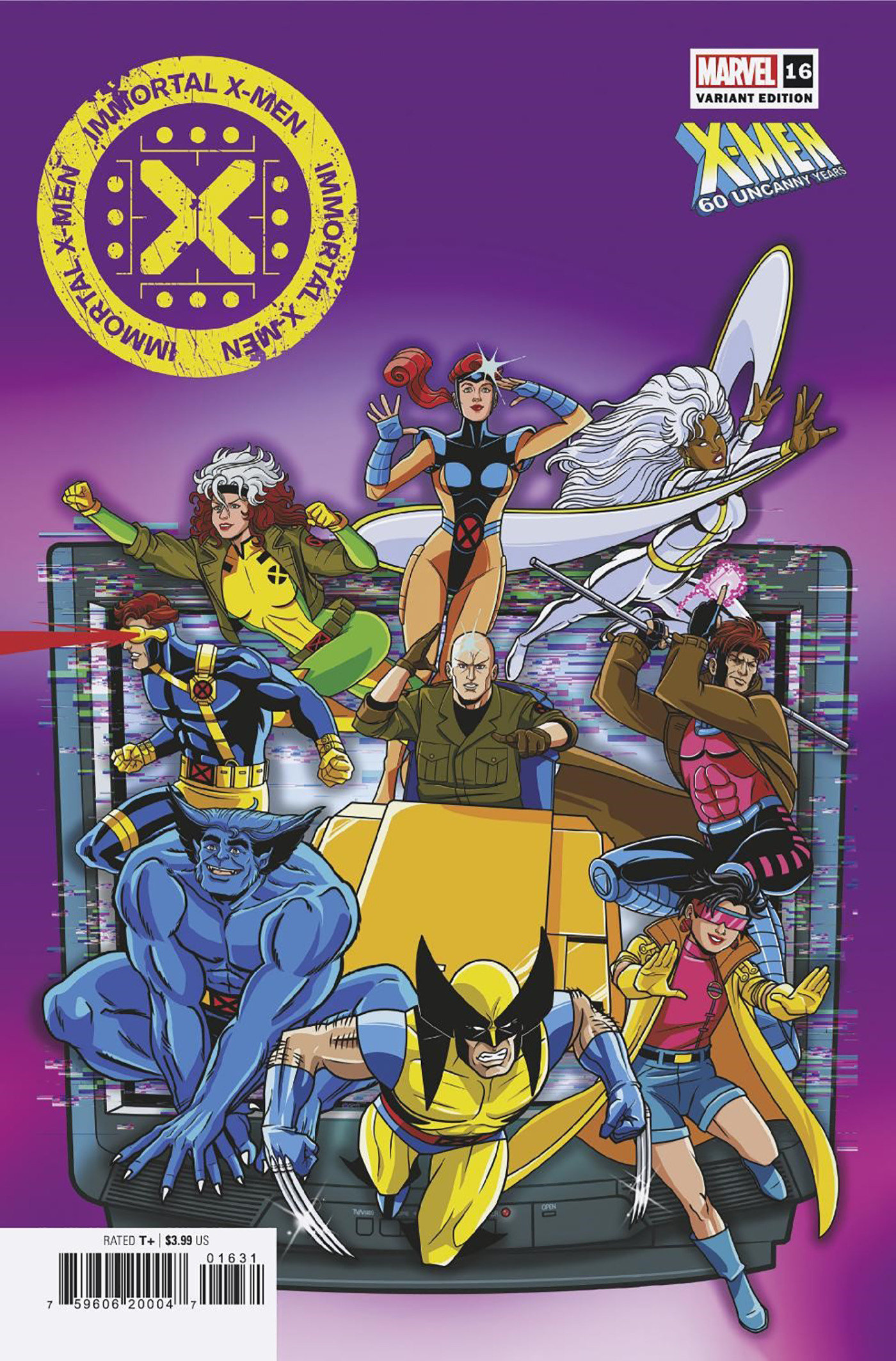 Immortal X-Men #16 Dan Veesenmeyer X-Men 60th Variant (Fall of the X-Men)