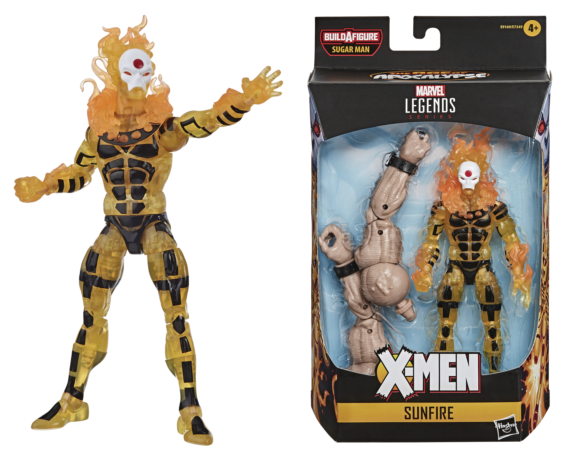 X-Men Legends 6 Inch Sunfire Action Figure Case