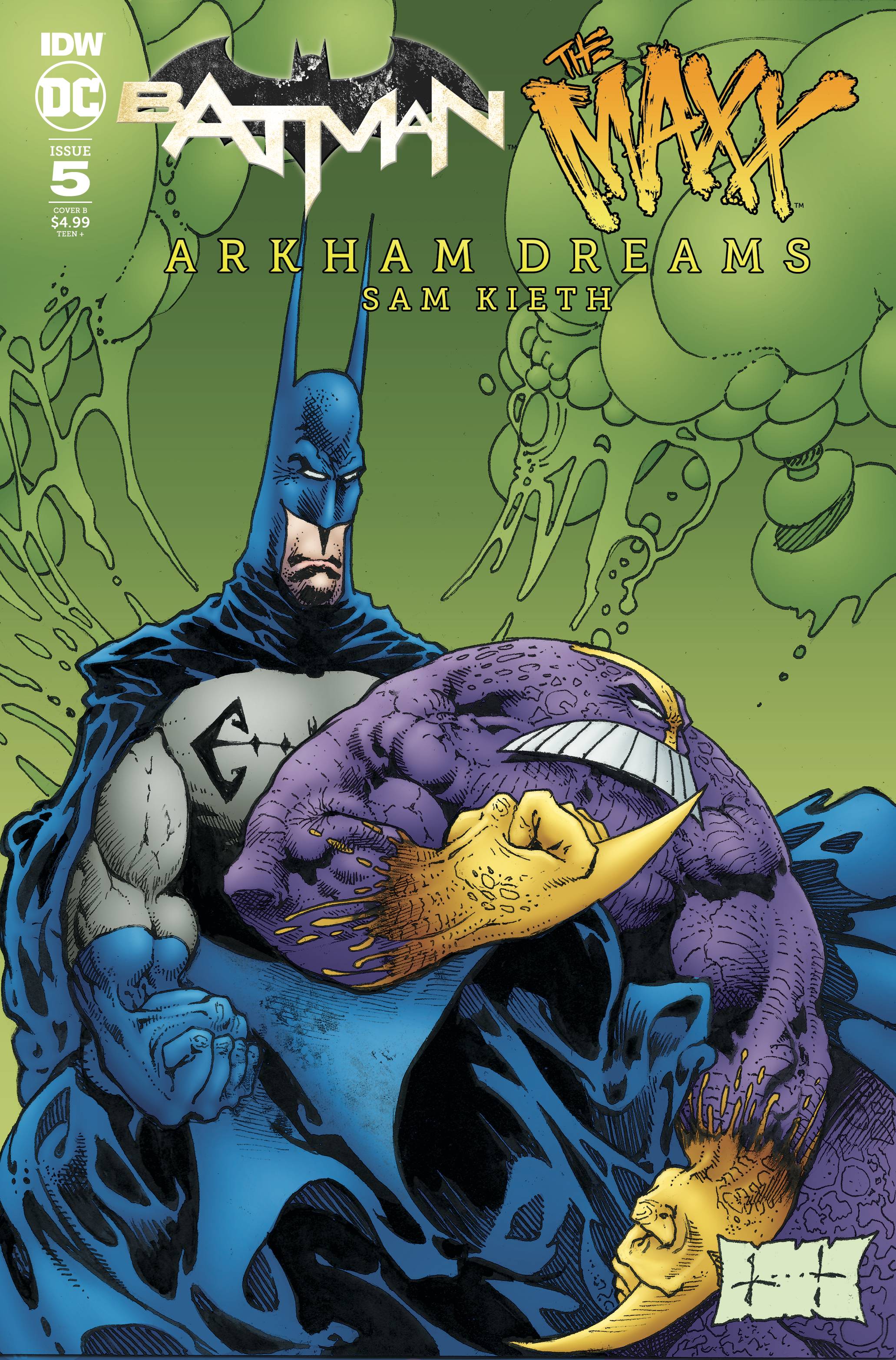 Batman the Maxx Arkham Dreams #5 Cover B Kieth (Of 5)