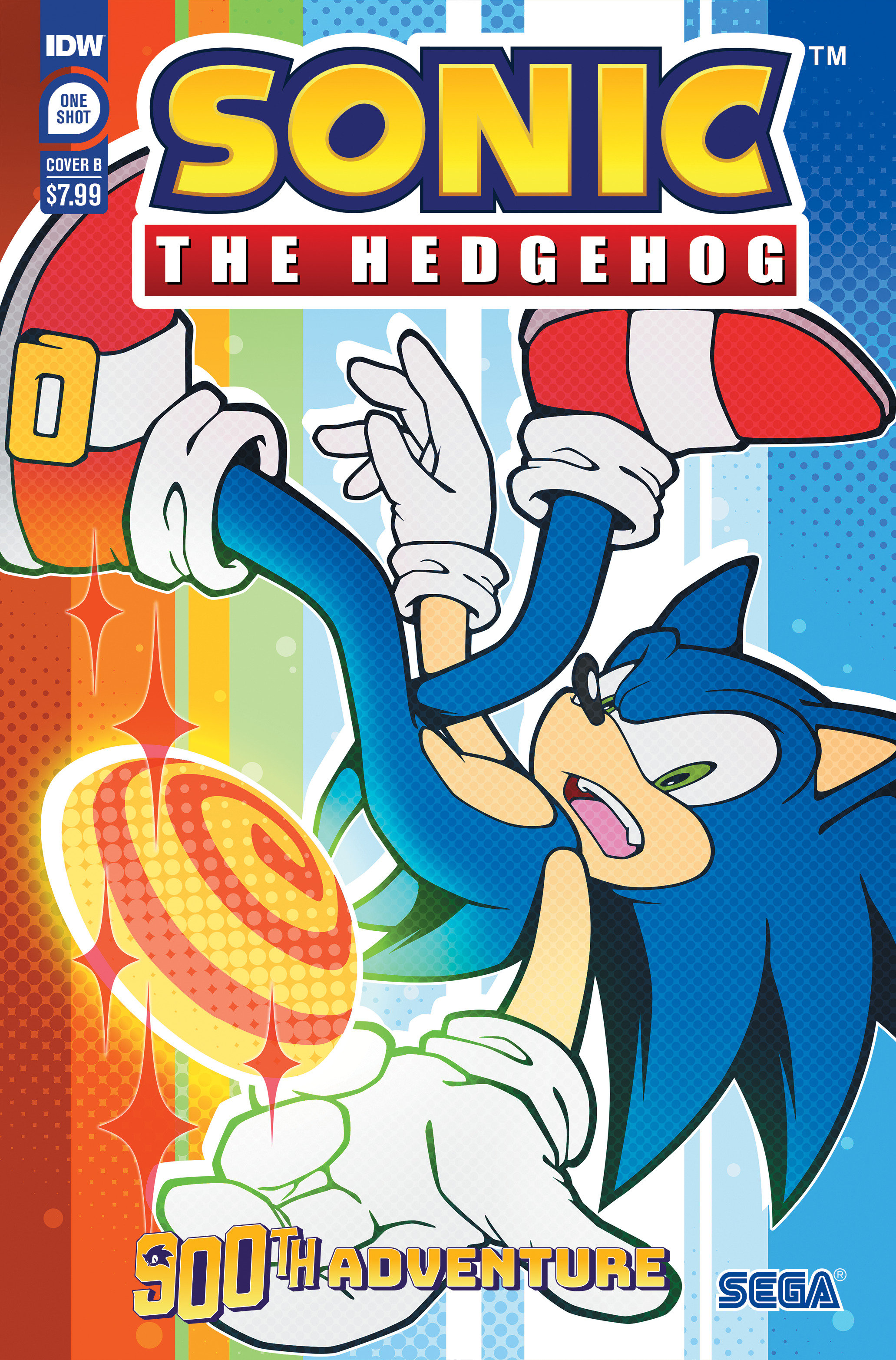 Sonic the Hedgehog’s #900th Adventure Cover B Sega of Japan