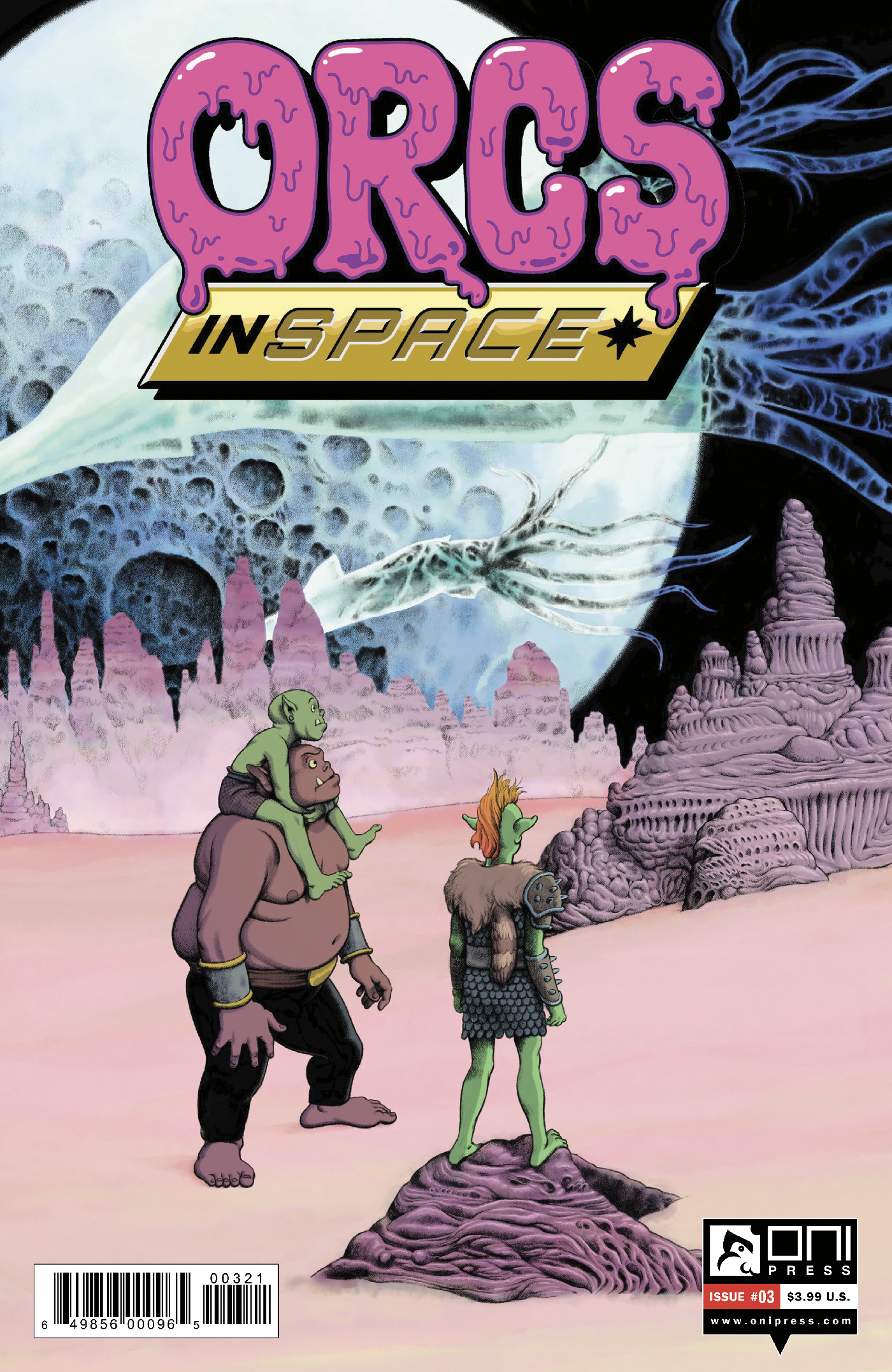Orcs In Space Volume 3 Cover B Ward & Sheean