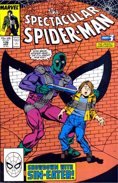 The Spectacular Spider-Man #136 [Direct](1976)-Near Mint (9.2 - 9.8)