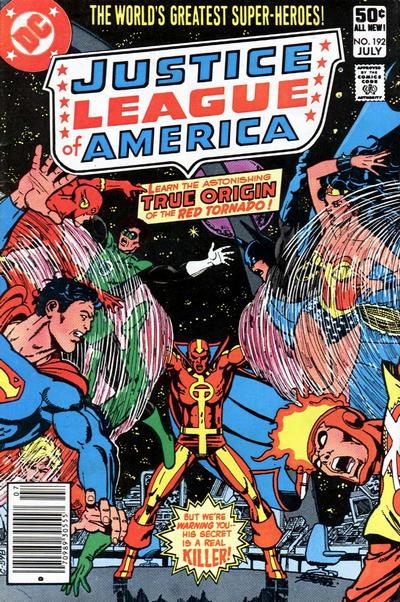 Justice League of America #192 [Newsstand]-Very Fine (7.5 – 9)