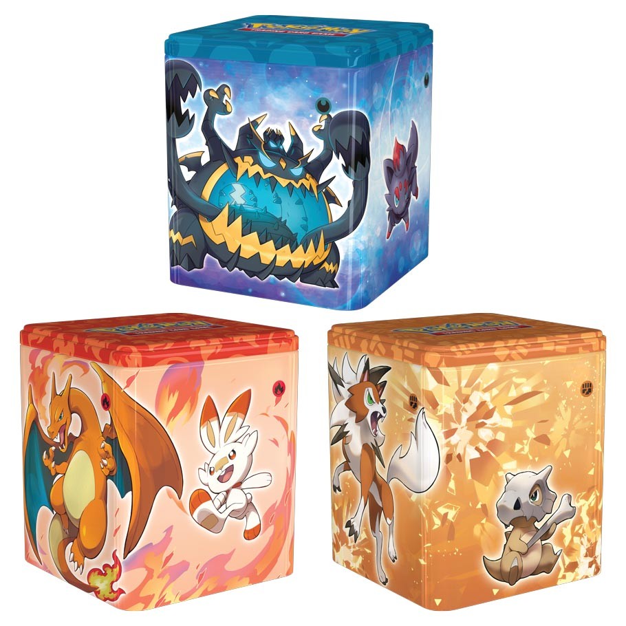 Pokémon TCG: Stacking Tins (Fire, Fighting, or Dark)