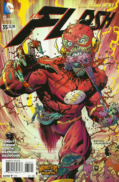Flash #35 Monsters Variant Edition (2011)