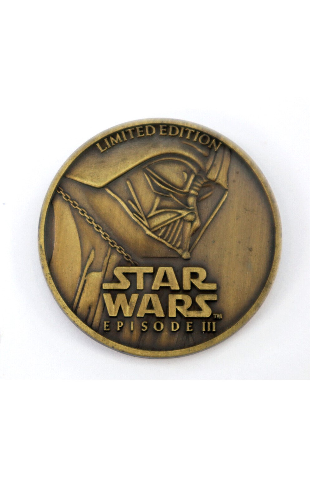 Star Wars Episode 3 Limited Metal Coin