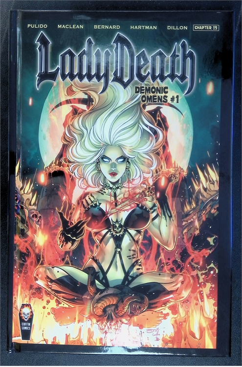 Lady Death Demonic Omens #1 (Chapter 19) Hardcover [2024]-Near Mint (9.2 - 9.8)