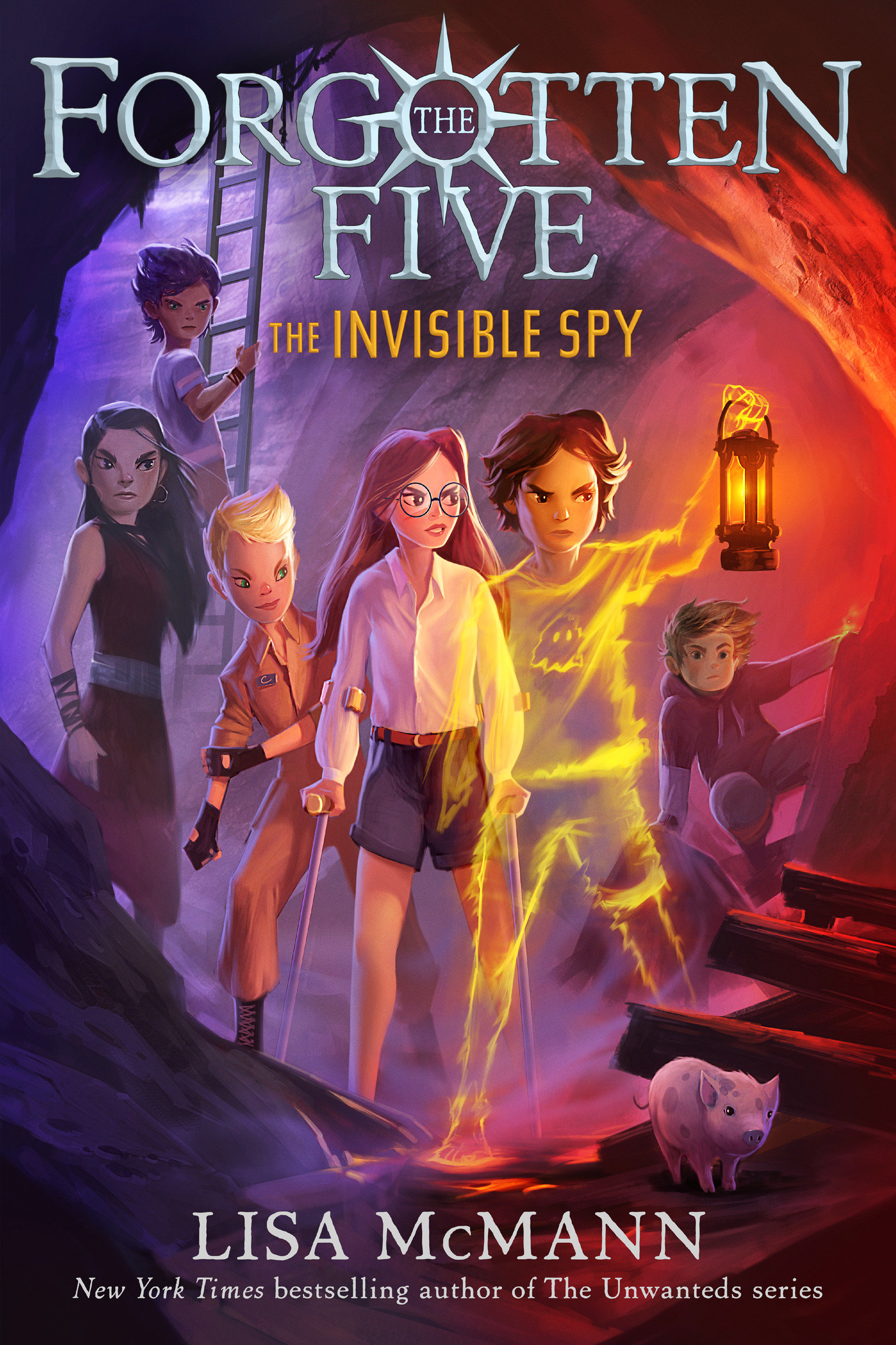 The Invisible Spy (The Forgotten Five, Book 2) (Hardcover Book)