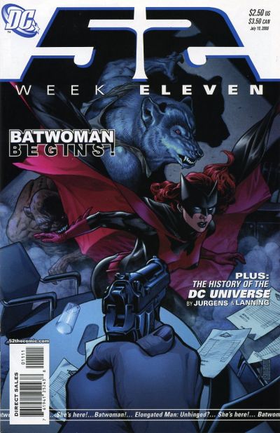 52 #11 [Direct Sales]-Very Fine (7.5 – 9) 1st Full Appearance of Batwoman, Kate Kane