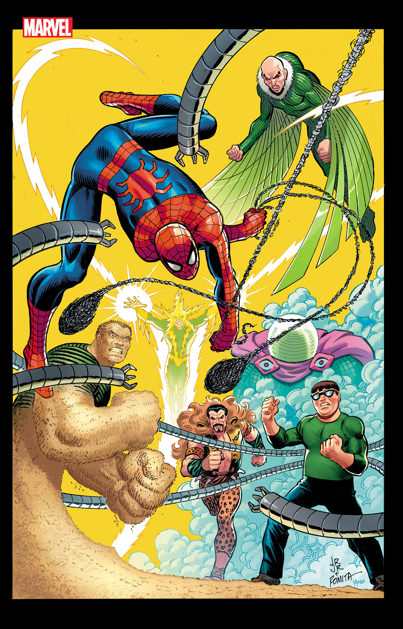 Amazing Spider-Man #34 John Romita Jr. & John Romita Sr. Virgin 1 for 100 Variant