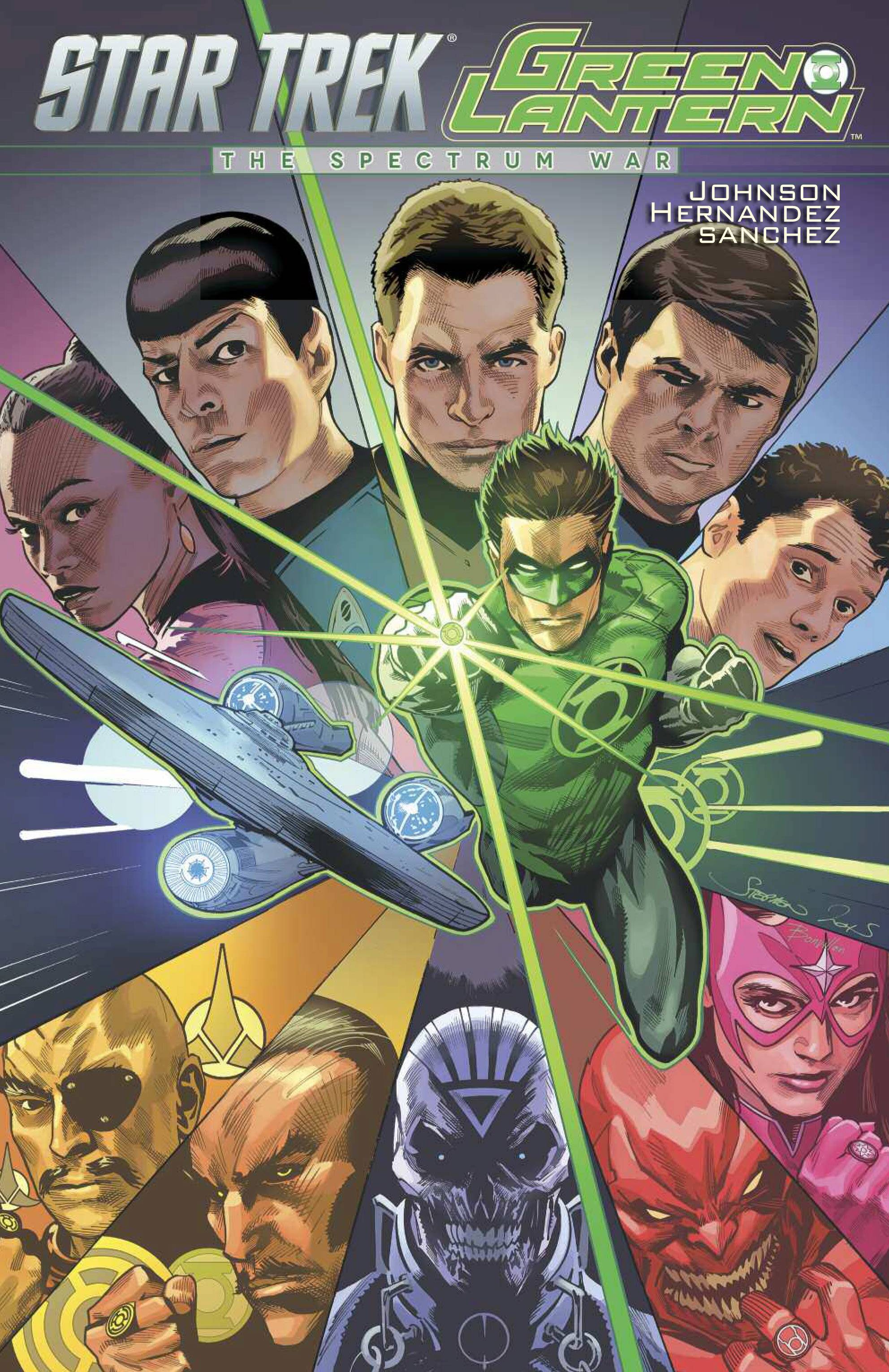 Star Trek Green Lantern Graphic Novel Volume 1 Spectrum War