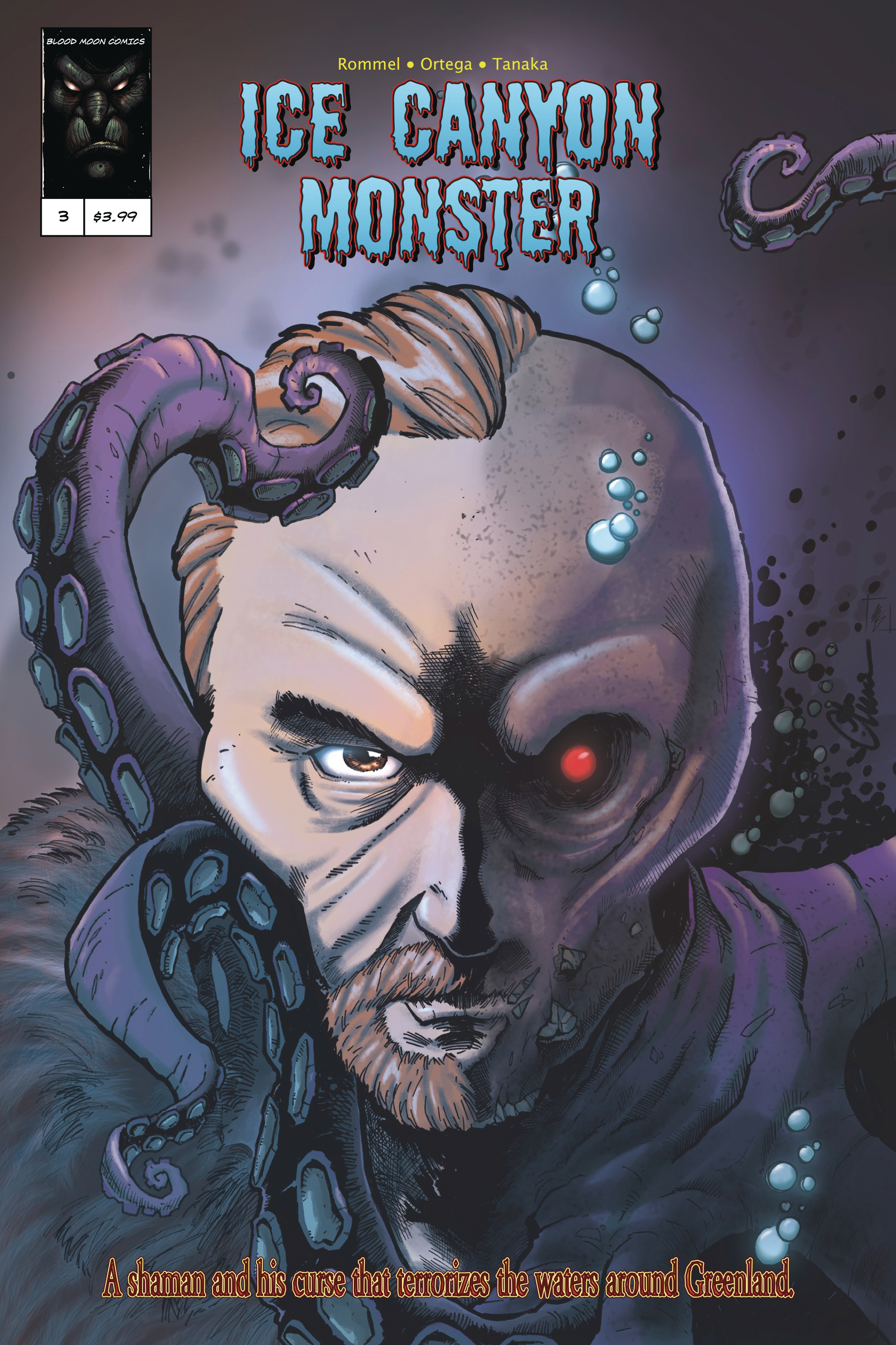 Ice Canyon Monster #3 Cover A Ortega (Mature)