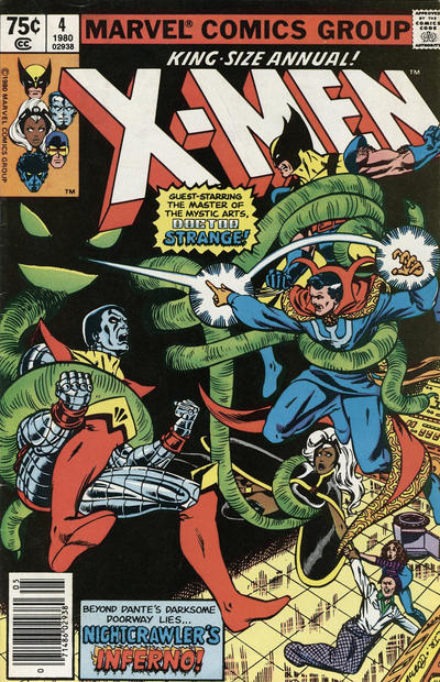 X-Men Annual #4 [Newsstand]-Good (1.8 – 3) Origin of Nightcrawler