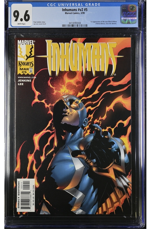 Inhumans #5 Cgc 9.6