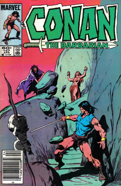 Conan The Barbarian #157 [Newsstand]-Good (1.8 – 3)