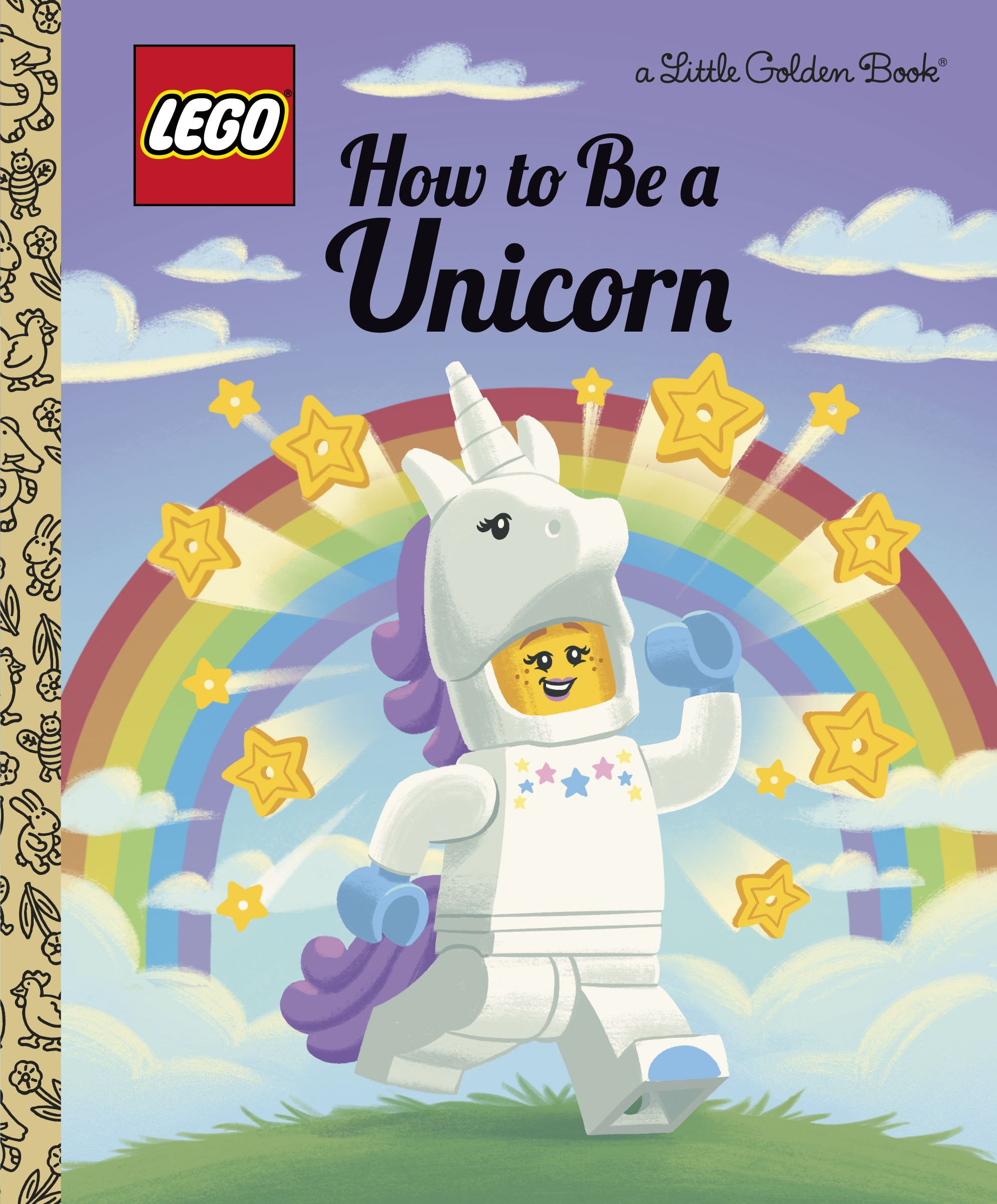 Little Golden Books How To Be A Unicorn (Lego)