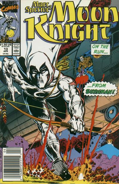 Marc Spector: Moon Knight #13-Very Fine