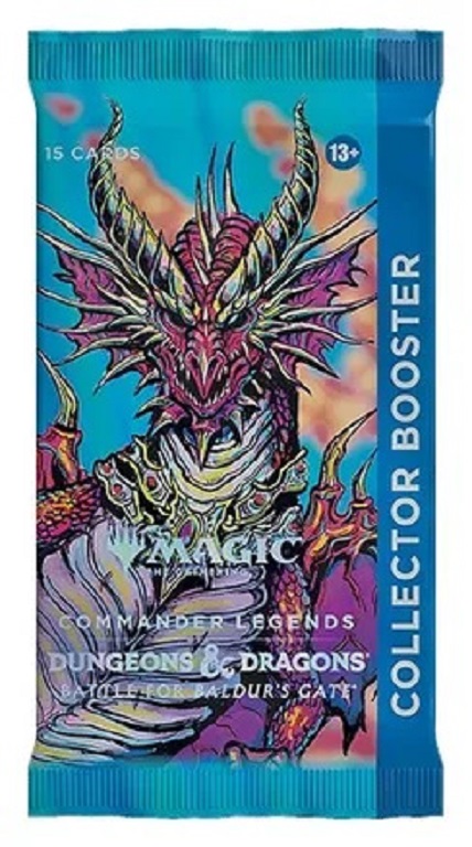 Magic the Gathering TCG: Commander Legends Battle For Baldur's Gate Collector Booster Pack
