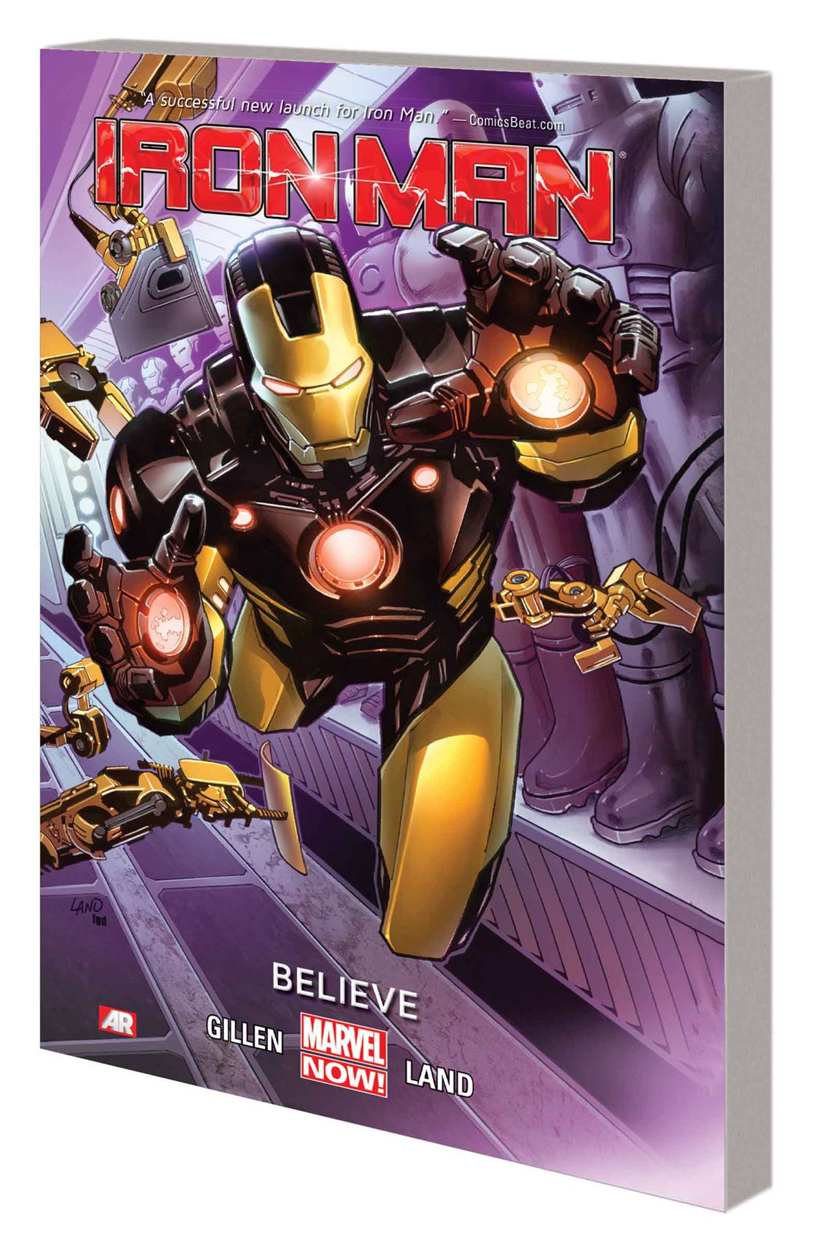 Iron Man Graphic Novel Volume 1 Believe
