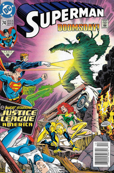 Superman #74 [Newsstand]