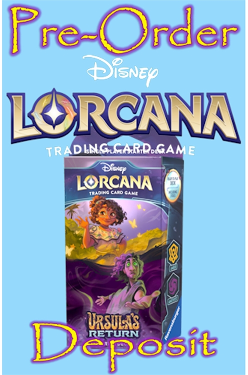 Disney Lorcana Ursula's Return Amber & Amethyst Starter Deck Pre-Order Deposit