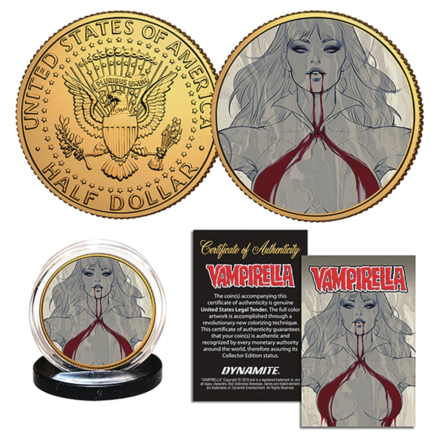 Vampirella Lau Collectible Coin
