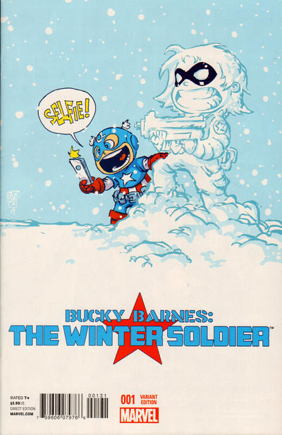 Bucky Barnes Winter Soldier #1 Young Variant