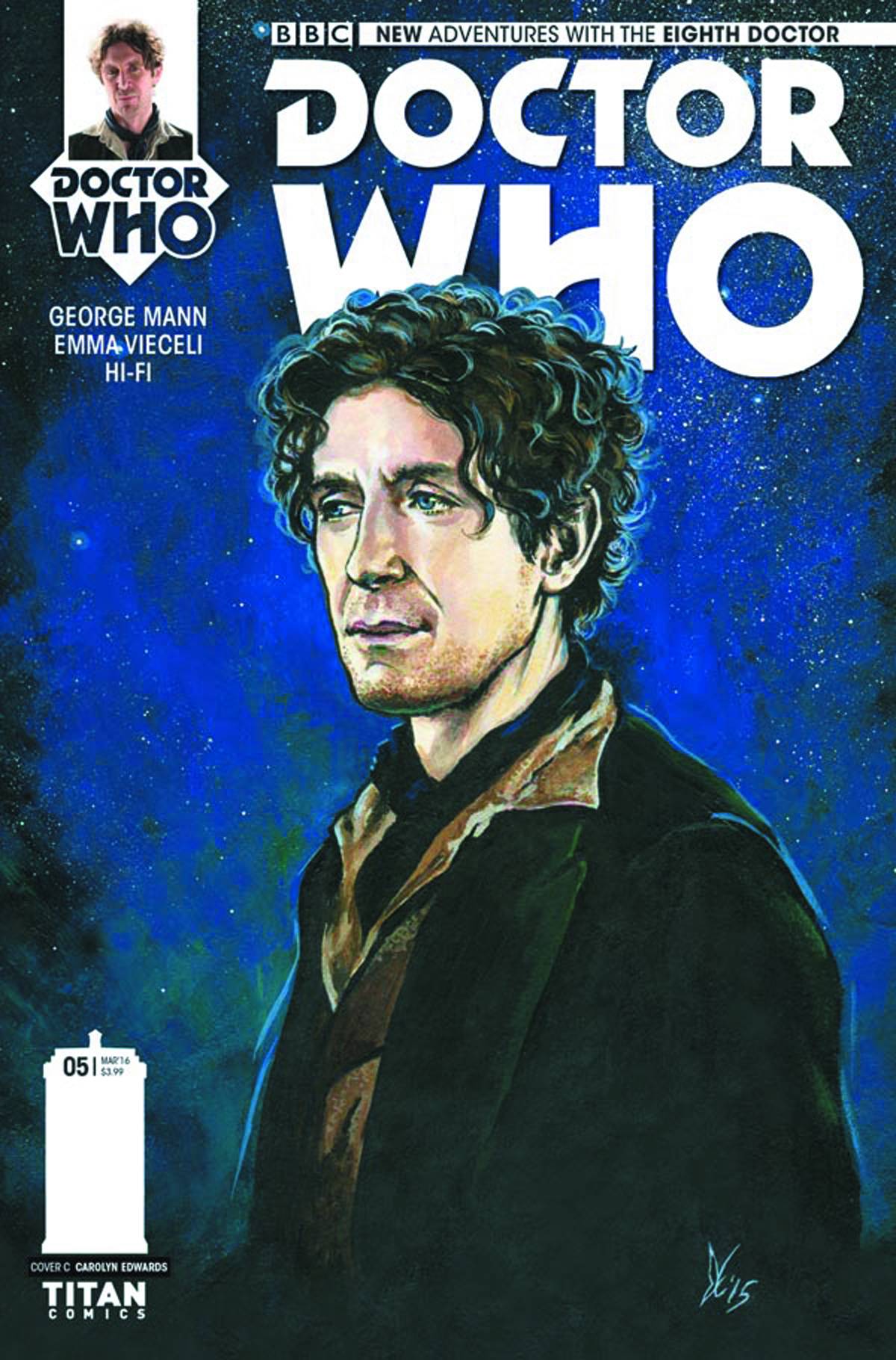 Doctor Who 8th #5 Cover C Edwards